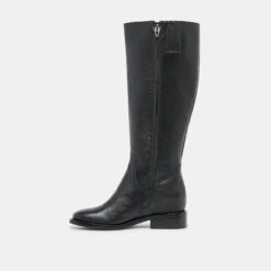 KILIAN H2O WIDE CALF BOOTS BLACK LEATHER(Kilian H2o Wide Calf Boots Black Leather) 7 KILIAN H2O WIDE CALF BOOTS BLACK LEATHER(Kilian H2o Wide Calf Boots Black Leather) -Dolce Vita Sale Store DOLCEVITA BOOTS KILIANH2OWC BLACKLEATHER 03 2