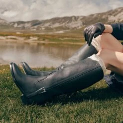 KILIAN H2O BOOTS BLACK LEATHER(Kilian H2o Boots Black Leather) -Dolce Vita Sale Store DOLCEVITA BOOTS KILIAN H2O BLACK LEATHER H2O 2