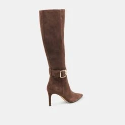 KINZY WIDE CALF BOOTS DK BROWN SUEDE(Kinzy Wide Calf Boots Dk Brown Suede) -Dolce Vita Sale Store DOLCEVITA BOOTS KINZY DK BROWN SUEDE 03 2bbfe1b9 7068 4d6c 8fc8 9bbaf89a3385