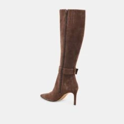 KINZY BOOTS DK BROWN SUEDE(Kinzy Boots Dk Brown Suede) -Dolce Vita Sale Store DOLCEVITA BOOTS KINZY DK BROWN SUEDE 09
