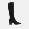 KIRSON WIDE CALF BOOTS ONYX SUEDE(Kirson Wide Calf Boots Onyx Suede) -Dolce Vita Sale Store DOLCEVITA BOOTS KIRSON ONYX SUEDE 02 fda8bf2d ea20 4e54 bb1f 957a488dd424