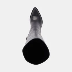 Dolce Vita KRISTY BOOTS BLACK LEATHER(Kristy Boots Black Leather) -Dolce Vita Sale Store DOLCEVITA BOOTS KRISTY BLACKDRITANLEATHER 06