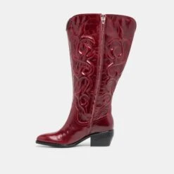 MIRLA EXTRA WIDE CALF BOOTS OXBLOOD LEATHER(Mirla Extra Wide Calf Boots Oxblood Leather) 11 MIRLA EXTRA WIDE CALF BOOTS OXBLOOD LEATHER(Mirla Extra Wide Calf Boots Oxblood Leather) -Dolce Vita Sale Store DOLCEVITA BOOTS MIRLAPLUS OXBLOODLEATHER 03 1