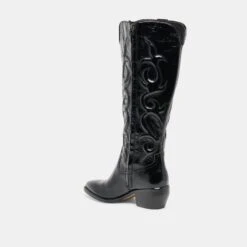 MIRLA WIDE CALF BOOTS BLACK LEATHER(Mirla Wide Calf Boots Black Leather) 8 MIRLA WIDE CALF BOOTS BLACK LEATHER(Mirla Wide Calf Boots Black Leather) -Dolce Vita Sale Store DOLCEVITA BOOTS MIRLAWC BLACKLEATHER 02 2