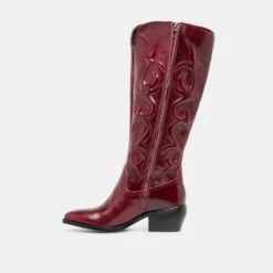 MIRLA WIDE CALF BOOTS OXBLOOD LEATHER(Mirla Wide Calf Boots Oxblood Leather) 8 MIRLA WIDE CALF BOOTS OXBLOOD LEATHER(Mirla Wide Calf Boots Oxblood Leather) -Dolce Vita Sale Store DOLCEVITA BOOTS MIRLAWC OXBLOODLEATHER 03 1
