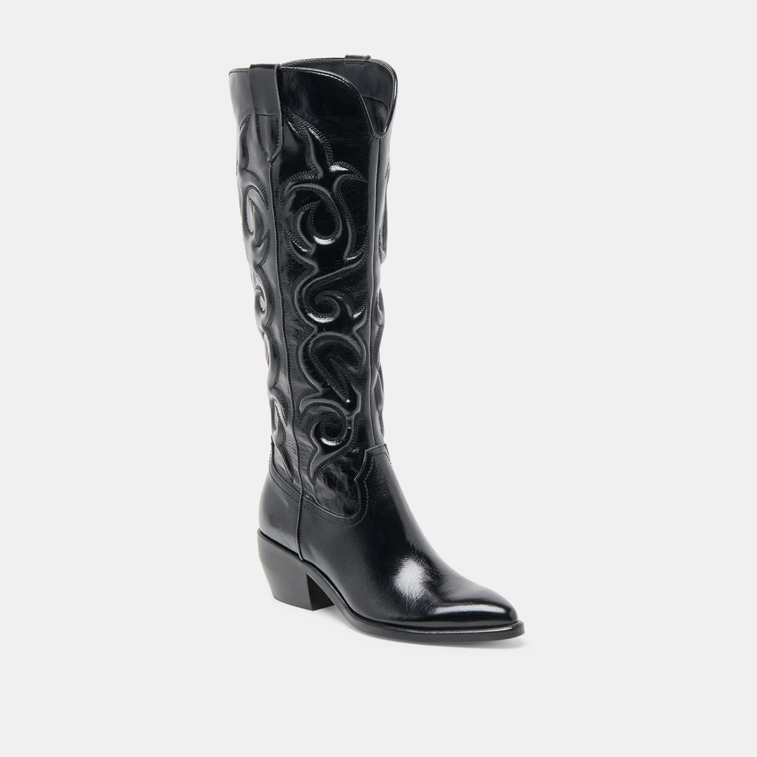 MIRLA BOOTS BLACK LEATHER(Mirla boots black leather) MIRLA BOOTS BLACK LEATHER(Mirla Boots Black Leather) -Dolce Vita Sale Store DOLCEVITA BOOTS MIRLA BLACKLEATHER 01