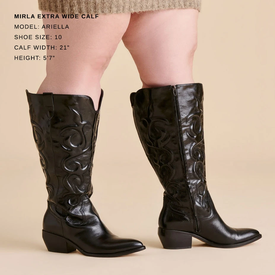 MIRLA EXTRA WIDE CALF BOOTS BLACK LEATHER(Mirla extra wide calf boots black leather) MIRLA EXTRA WIDE CALF BOOTS BLACK LEATHER(Mirla Extra Wide Calf Boots Black Leather) -Dolce Vita Sale Store DOLCEVITA BOOTS MIRLA BLACKLEATHER EXTRAWIDECALF 1
