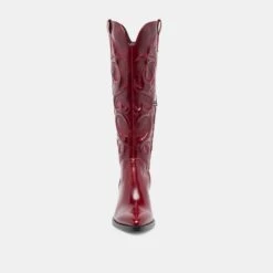 MIRLA EXTRA WIDE CALF BOOTS OXBLOOD LEATHER(Mirla Extra Wide Calf Boots Oxblood Leather) 12 MIRLA EXTRA WIDE CALF BOOTS OXBLOOD LEATHER(Mirla Extra Wide Calf Boots Oxblood Leather) -Dolce Vita Sale Store DOLCEVITA BOOTS MIRLA OXBLOODLEATHER 04 183fb981 0fc2 4751 a5b0 4a1c35567c1b