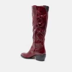 MIRLA BOOTS OXBLOOD LEATHER(Mirla Boots Oxblood Leather) 8 MIRLA BOOTS OXBLOOD LEATHER(Mirla Boots Oxblood Leather) -Dolce Vita Sale Store DOLCEVITA BOOTS MIRLA OXBLOODLEATHER 09