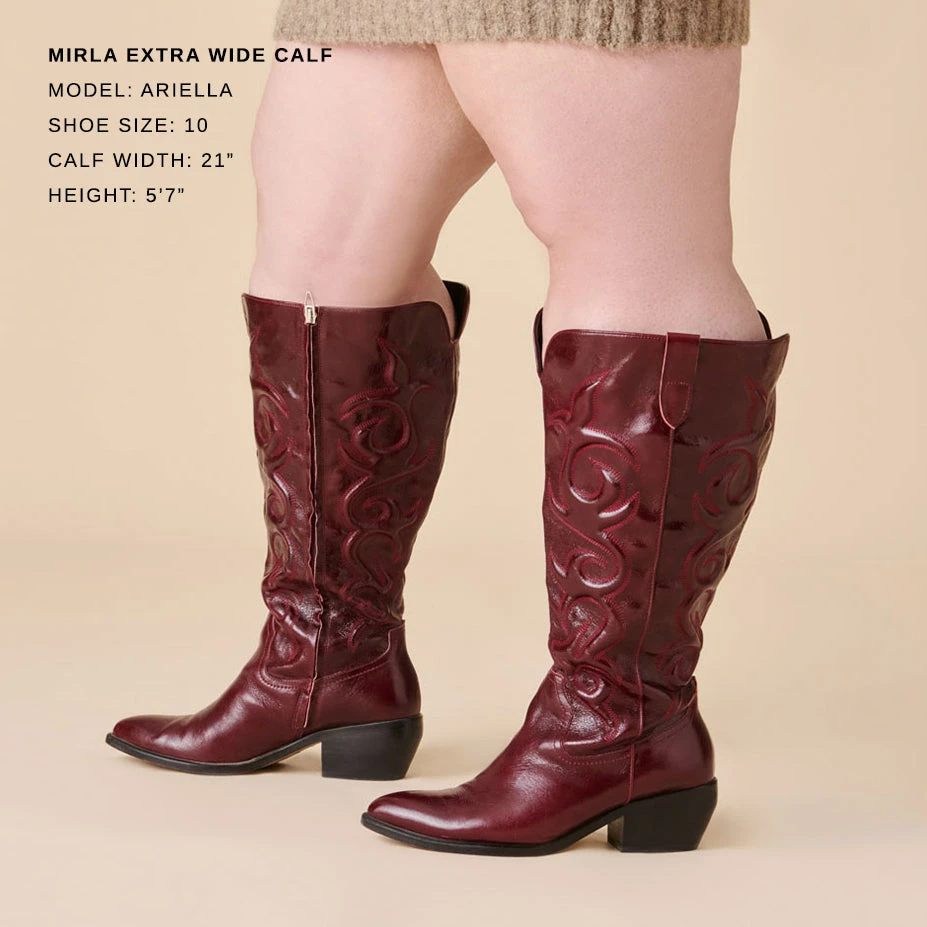 MIRLA EXTRA WIDE CALF BOOTS OXBLOOD LEATHER(Mirla extra wide calf boots oxblood leather) MIRLA EXTRA WIDE CALF BOOTS OXBLOOD LEATHER(Mirla Extra Wide Calf Boots Oxblood Leather) -Dolce Vita Sale Store DOLCEVITA BOOTS MIRLA OXBLOODLEATHER EXTRAWIDECALF 1