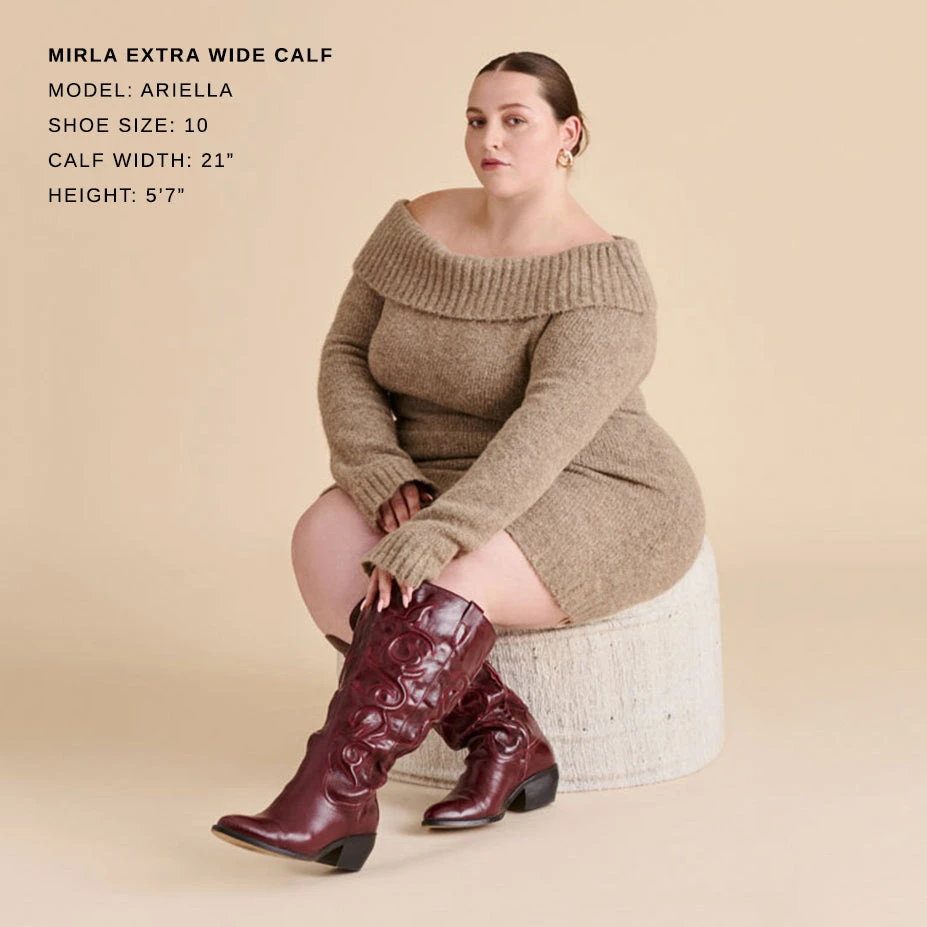 MIRLA EXTRA WIDE CALF BOOTS OXBLOOD LEATHER(Mirla extra wide calf boots oxblood leather) MIRLA EXTRA WIDE CALF BOOTS OXBLOOD LEATHER(Mirla Extra Wide Calf Boots Oxblood Leather) -Dolce Vita Sale Store DOLCEVITA BOOTS MIRLA OXBLOODLEATHER EXTRAWIDECALF 2
