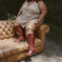 MIRLA EXTRA WIDE CALF BOOTS OXBLOOD LEATHER(Mirla Extra Wide Calf Boots Oxblood Leather) 8 MIRLA EXTRA WIDE CALF BOOTS OXBLOOD LEATHER(Mirla Extra Wide Calf Boots Oxblood Leather) -Dolce Vita Sale Store DOLCEVITA BOOTS MIRLA OXBLOOD LEATHER EXTRA WIDE CALF 3