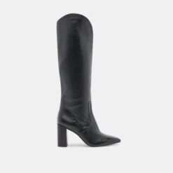 NEDI BOOTS BLACK LEATHER(Nedi Boots Black Leather)