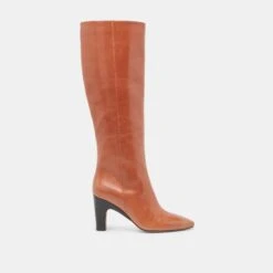 NELAS BOOTS COGNAC LEATHER(Nelas Boots Cognac Leather)