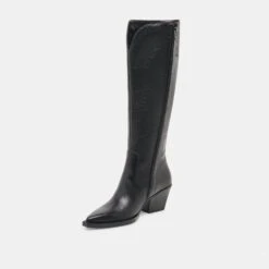 RAJ EXTRA WIDE CALF BOOTS BLACK LEATHER(Raj Extra Wide Calf Boots Black Leather) -Dolce Vita Sale Store DOLCEVITA BOOTS RAJEXTRAWIDECALF BLACKLEATHER 08 72e90c90 1456 4d7d 9a32 e35a8eee2f4f