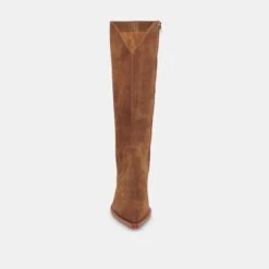 RAJ EXTRA WIDE CALF BOOTS BROWN SUEDE(Raj Extra Wide Calf Boots Brown Suede) -Dolce Vita Sale Store DOLCEVITA BOOTS RAJ BROWNSUEDE 04 c19f3529 99a7 4903 b41d 826439630429