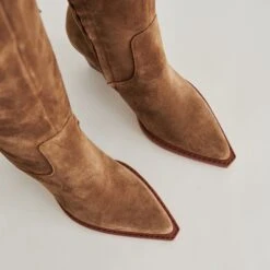 Dolce Vita RAJ BOOTS BROWN SUEDE(Raj Boots Brown Suede) -Dolce Vita Sale Store DOLCEVITA BOOTS RAJ BROWNSUEDE DETAILS 09