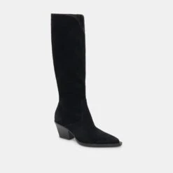 RAJ EXTRA WIDE CALF BOOTS ONYX SUEDE(Raj Extra Wide Calf Boots Onyx Suede) 4 RAJ EXTRA WIDE CALF BOOTS ONYX SUEDE(Raj Extra Wide Calf Boots Onyx Suede) -Dolce Vita Sale Store DOLCEVITA BOOTS RAJ ONYXSUEDE 01 00116da6 e4bf 48fa afbe 99d31e90a5d8