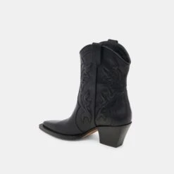 RIMONA BOOTIES BLACK LEATHER(Rimona Booties Black Leather) 10 RIMONA BOOTIES BLACK LEATHER(Rimona Booties Black Leather) -Dolce Vita Sale Store DOLCEVITA BOOTS RIMONA BLACKLEATHER09