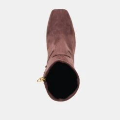 ROAN BOOTS MAHOGANY STELLA SUEDE(Roan Boots Mahogany Stella Suede) 9 ROAN BOOTS MAHOGANY STELLA SUEDE(Roan Boots Mahogany Stella Suede) -Dolce Vita Sale Store DOLCEVITA BOOTS ROAN MAHOGANYSTELLASUEDE 06