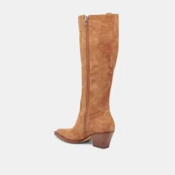 RYATT EXTRA WIDE CALF BOOTS PECAN SUEDE(Ryatt Extra Wide Calf Boots Pecan Suede) 9 RYATT EXTRA WIDE CALF BOOTS PECAN SUEDE(Ryatt Extra Wide Calf Boots Pecan Suede) -Dolce Vita Sale Store DOLCEVITA BOOTS RYATTWIDECALF PECANSUEDE 09