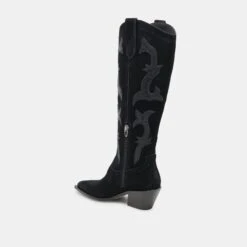 SAMARE BOOTS ONYX SUEDE(Samare Boots Onyx Suede) -Dolce Vita Sale Store DOLCEVITA BOOTS SAMARE ONYXSUEDE 08