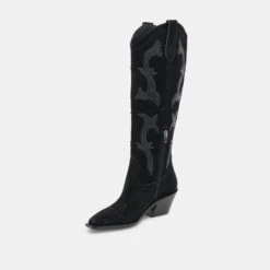 SAMARE BOOTS ONYX SUEDE(Samare Boots Onyx Suede) -Dolce Vita Sale Store DOLCEVITA BOOTS SAMARE ONYXSUEDE 09