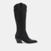 SAMSIN BOOTS BLACK LEATHER(Samsin Boots Black Leather)