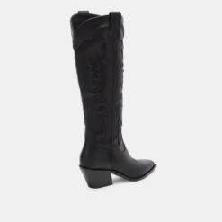 SAMSIN BOOTS BLACK LEATHER(Samsin Boots Black Leather) 6 SAMSIN BOOTS BLACK LEATHER(Samsin Boots Black Leather) -Dolce Vita Sale Store DOLCEVITA BOOTS SAMSIN BLACKLEATHER 03