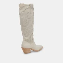 SAMSIN BOOTS IVORY NUBUCK(Samsin Boots Ivory Nubuck) -Dolce Vita Sale Store DOLCEVITA BOOTS SAMSIN IVORYLEATHER 03