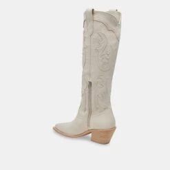 SAMSIN BOOTS IVORY NUBUCK(Samsin Boots Ivory Nubuck) -Dolce Vita Sale Store DOLCEVITA BOOTS SAMSIN IVORYLEATHER 08