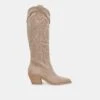 SAMSIN BOOTS TAUPE SUEDE(Samsin Boots Taupe Suede)