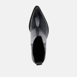 SHADIE H2O BOOTIES MIDNIGHT CRINKLE PATENT(Shadie H2o Booties Midnight Crinkle Patent) -Dolce Vita Sale Store DOLCEVITA BOOTS SHADIE H2O MIDNIGHT CRINKLE PATENT H2O 06