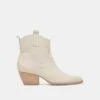 SHANIA BOOTIES IVORY NUBUCK(Shania Booties Ivory Nubuck) 1 SHANIA BOOTIES IVORY NUBUCK(Shania Booties Ivory Nubuck) -Dolce Vita Sale Store DOLCEVITA BOOTS SHANIA IVORYNUBUCK 02