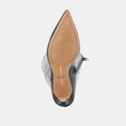 SHILAH WIDE CALF BOOTS NOIR EMBOSSED LEATHER(Shilah Wide Calf Boots Noir Embossed Leather) -Dolce Vita Sale Store DOLCEVITA BOOTS SHILAHWIDECALF NOIREMBOSSEDLEATHER 07