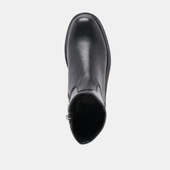 SIMAYA H2O BOOTS BLACK LEATHER(Simaya H2o Boots Black Leather) -Dolce Vita Sale Store DOLCEVITA BOOTS SIMAYA H2O BLACK LEATHER H2O 06