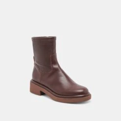 SIMAYA H2O BOOTS MAHOGANY LEATHER(Simaya H2o Boots Mahogany Leather) -Dolce Vita Sale Store DOLCEVITA BOOTS SIMAYA H2O MAHOGANY LEATHER H2O 01