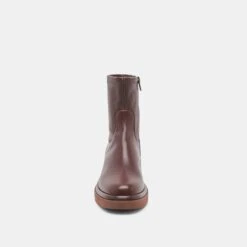 SIMAYA H2O BOOTS MAHOGANY LEATHER(Simaya H2o Boots Mahogany Leather) -Dolce Vita Sale Store DOLCEVITA BOOTS SIMAYA H2O MAHOGANY LEATHER H2O 04