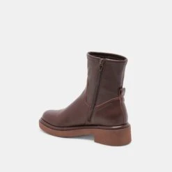 SIMAYA H2O BOOTS MAHOGANY LEATHER(Simaya H2o Boots Mahogany Leather) -Dolce Vita Sale Store DOLCEVITA BOOTS SIMAYA H2O MAHOGANY LEATHER H2O 09