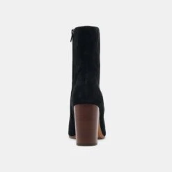 SUZY BOOTIES ONYX SUEDE(Suzy Booties Onyx Suede) 11 SUZY BOOTIES ONYX SUEDE(Suzy Booties Onyx Suede) -Dolce Vita Sale Store DOLCEVITA BOOTS SUZY ONYX SUEDE 05