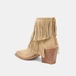 TOREY BOOTIES DK TAUPE SUEDE(Torey Booties Dk Taupe Suede) 6 TOREY BOOTIES DK TAUPE SUEDE(Torey Booties Dk Taupe Suede) -Dolce Vita Sale Store DOLCEVITA BOOTS TOREY DK TAUPE SUEDE 08