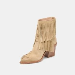 TOREY BOOTIES DK TAUPE SUEDE(Torey Booties Dk Taupe Suede) 5 TOREY BOOTIES DK TAUPE SUEDE(Torey Booties Dk Taupe Suede) -Dolce Vita Sale Store DOLCEVITA BOOTS TOREY DK TAUPE SUEDE 09