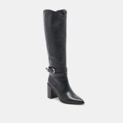 TYRONE BOOTS BLACK LEATHER(Tyrone Boots Black Leather) -Dolce Vita Sale Store DOLCEVITA BOOTS TYRONE BLACK LEATHER 01