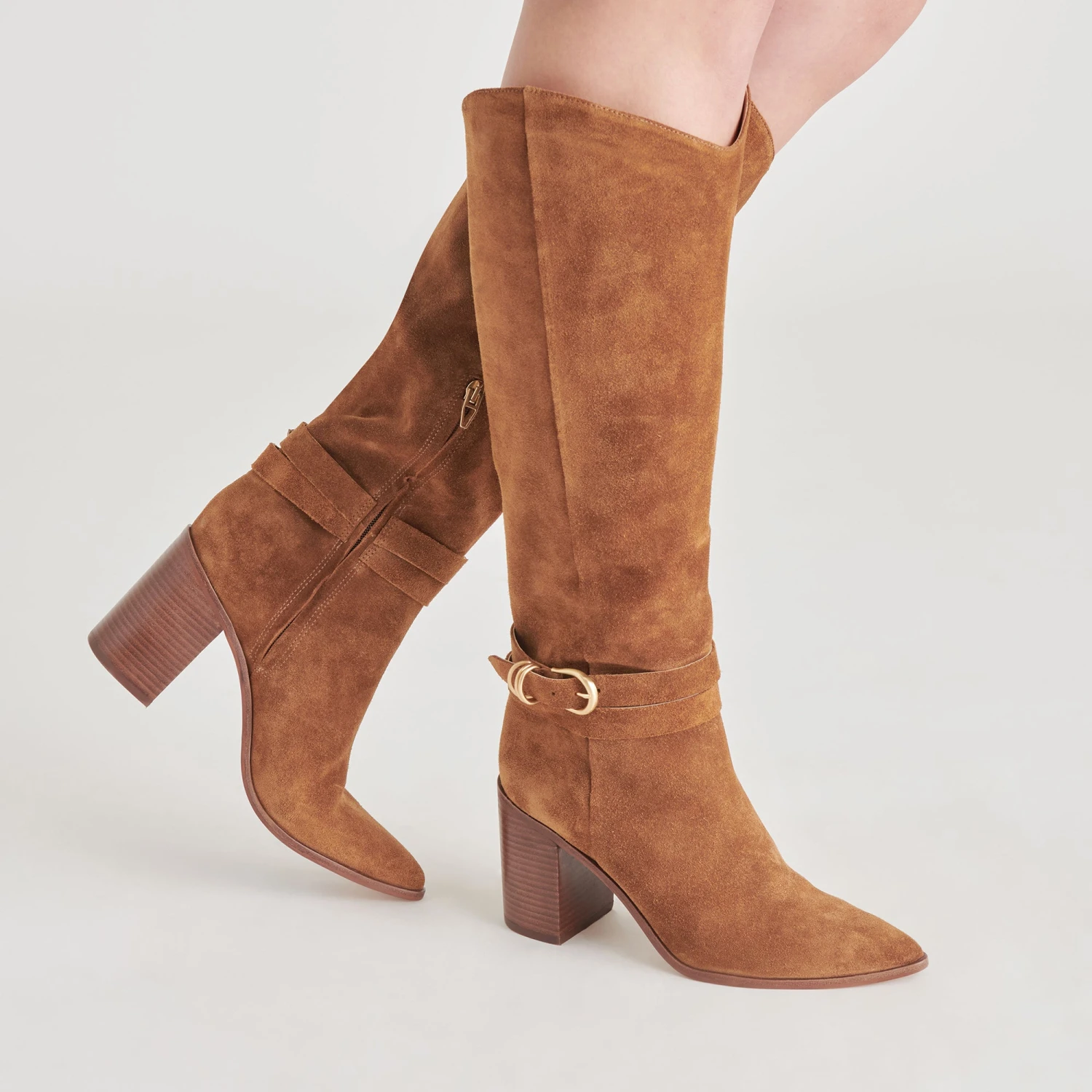 TYRONE BOOTS BROWN SUEDE(Tyrone boots brown suede) TYRONE BOOTS BROWN SUEDE(Tyrone Boots Brown Suede) -Dolce Vita Sale Store DOLCEVITA BOOTS TYRONE BROWNSUEDE ONFOOT 02