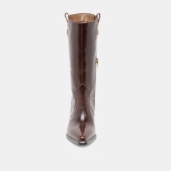 VERN BOOTS CHOCOLATE LEATHER(Vern Boots Chocolate Leather) 7 VERN BOOTS CHOCOLATE LEATHER(Vern Boots Chocolate Leather) -Dolce Vita Sale Store DOLCEVITA BOOTS VERN CHOCOLATELEATHER 04