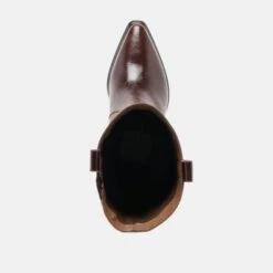 VERN BOOTS CHOCOLATE LEATHER(Vern Boots Chocolate Leather) 9 VERN BOOTS CHOCOLATE LEATHER(Vern Boots Chocolate Leather) -Dolce Vita Sale Store DOLCEVITA BOOTS VERN CHOCOLATELEATHER 06