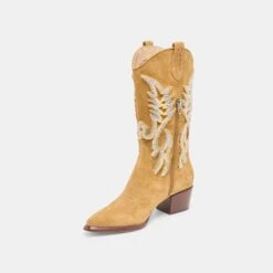 VILA BOOTS CARAMEL SUEDE(Vila Boots Caramel Suede) 5 VILA BOOTS CARAMEL SUEDE(Vila Boots Caramel Suede) -Dolce Vita Sale Store DOLCEVITA BOOTS VILA CARAMELSUEDE 09