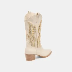 VILA BOOTS IVORY LEATHER(Vila Boots Ivory Leather) -Dolce Vita Sale Store DOLCEVITA BOOTS VILA IVORYLEATHER 03