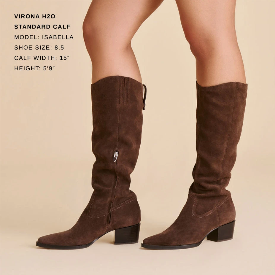 VIRONA H2O BOOTS DK BROWN SUEDE(Virona h2o boots dk brown suede) VIRONA H2O BOOTS DK BROWN SUEDE(Virona H2o Boots Dk Brown Suede) -Dolce Vita Sale Store DOLCEVITA BOOTS VIRONAH2O DKBROWNSUEDEH2O 1