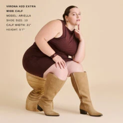 VIRONA H2O EXTRA WIDE CALF BOOTS DK TAUPE SUEDE(Virona H2o Extra Wide Calf Boots Dk Taupe Suede) 5 VIRONA H2O EXTRA WIDE CALF BOOTS DK TAUPE SUEDE(Virona H2o Extra Wide Calf Boots Dk Taupe Suede) -Dolce Vita Sale Store DOLCEVITA BOOTS VIRONAH2O DKTAUPESUEDEH2O EXTRAWIDECALF 3